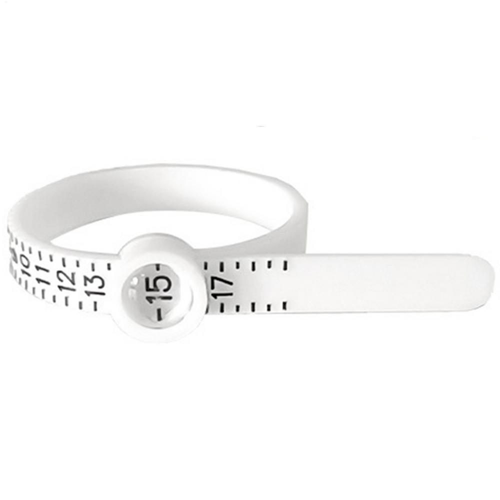 Ring Sizer Measuring Tool Ring Sizer Measuring Tool Measure Finger Rings Size Ring Sizer Tool Reusable Ring Measurement Tool белый