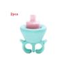 Portable Silicone Nail Polish Container Sleeve With Spillresistant Clamp For Manicurists