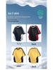 Herren Trendy Patchwork Kurzarm T-Shirt - Schwerer Stoff Rundhals Sommerbekleidung