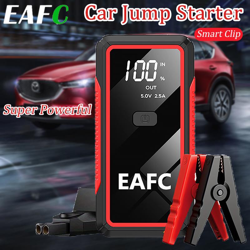 

Portable Car Jump Starter Power Bank Emergency Booster Charger Starting Device for 12V Engine Smart Clip Emergency Kit for Camping and Road Trips