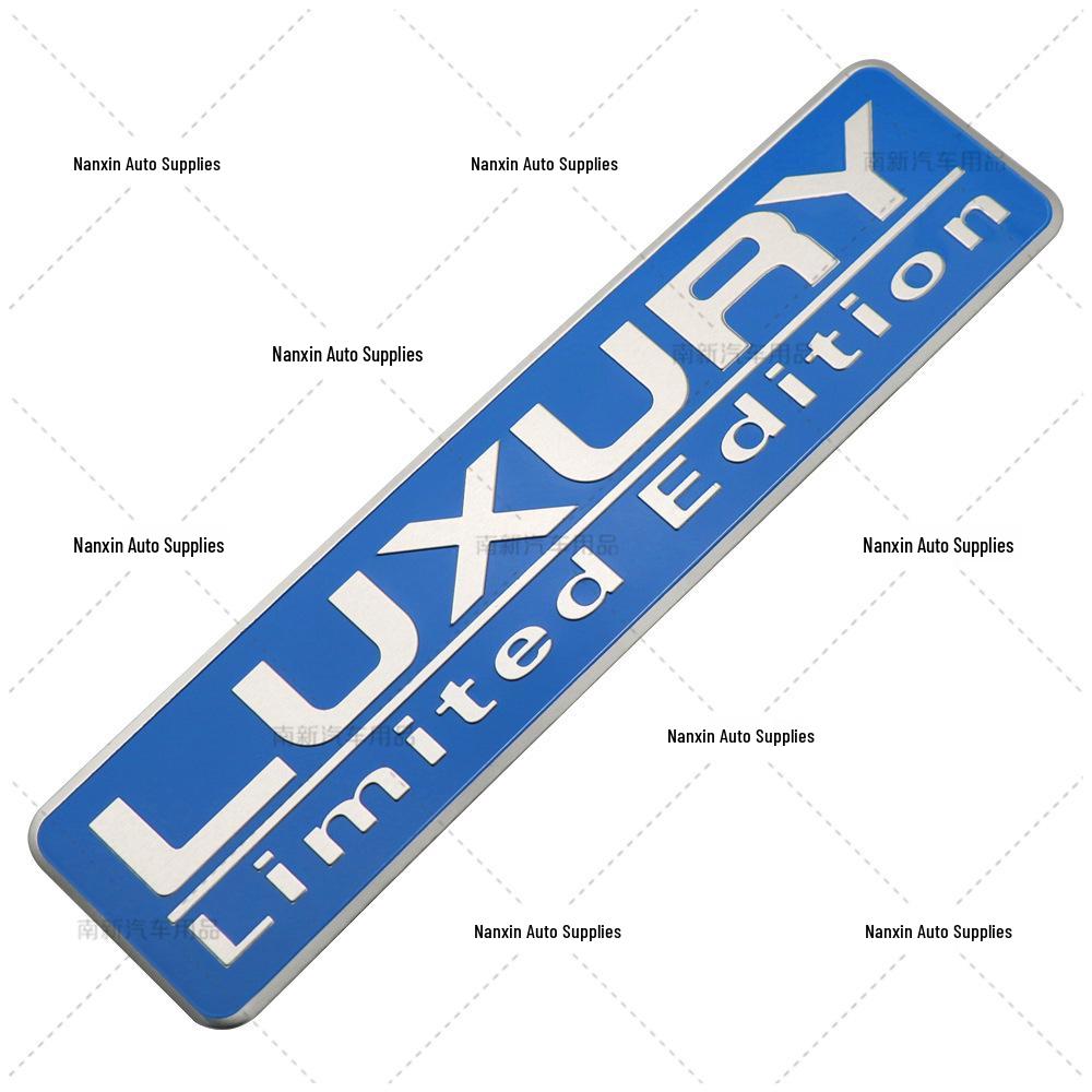 

Limited Edition LUAURY Aluminum Car Sticker