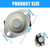 Furnace Thermostat L250-30F Limit Switches High Temperature Resistant Limit Switches for Furnace Thermostat Easy to Install