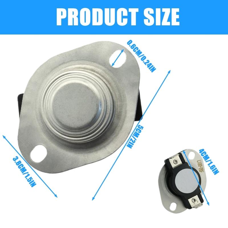 Furnace Thermostat L250-30F Limit Switches High Temperature Resistant Limit Switches for Furnace Thermostat Easy to Install