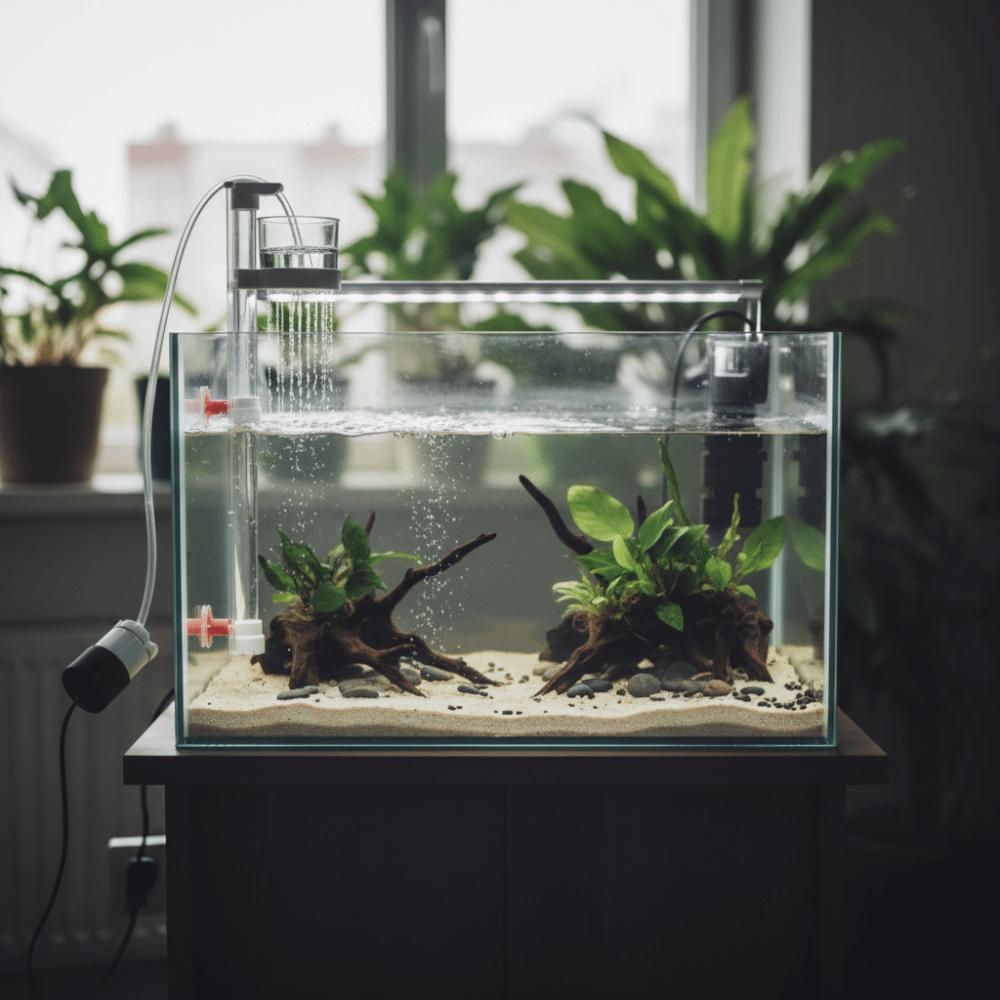 Powerful Suction Aquarium Water Changer Detachable Fish Poop Cleaner Filter Gravel Cleaning