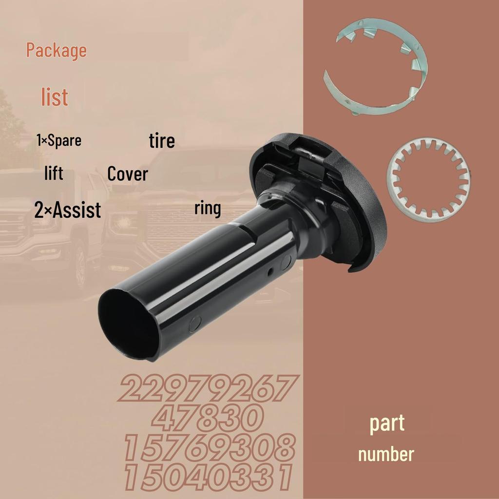 Chevrolet Silverado GMC Spare Tire Hoist 2014-2019 (22979267 47830)