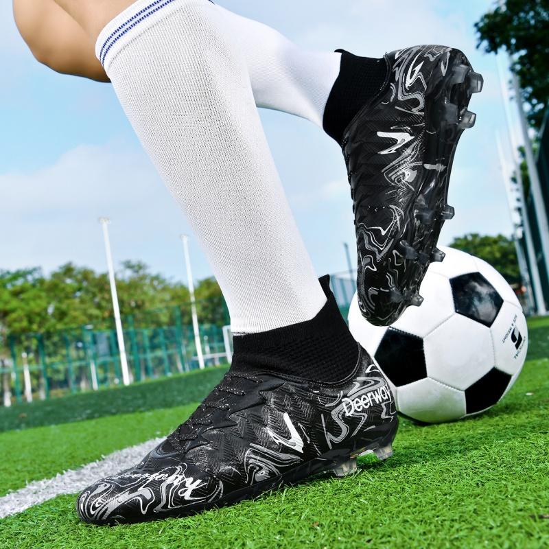 Pánske vysoké futbalové kopačky Vonkajšie s dlhými kolíkmi Športové futbalové kopačky Veľká veľkosť Športové pre mládež Detské futbalové kopačky Pánske futbalové topánky
