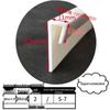 High-Temp Resistant Silicone U-Shaped Edge Seal Strip for Fiberglass Panel - Dustproof & Anti-Collision.