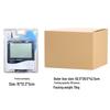HTC-1 Indoor Thermohygrometer: High Precision Large Screen Thermometer & Alarm Clock for Home or Office