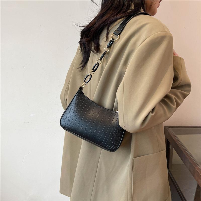 Simple Casual and Popular Small Shoulder Bag Simple Small Square Bag Casual Crossbody Bag Women's Summer New Trendy Small Square Bag