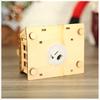 New Creative Christmas Tree Wooden Pendant Wooden Luminous Christmas House Villa Night Light Children's Christmas Wooden House