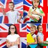 Waterproof Uk Flag Tattoo Sticker With Queen's Crown Perfect For Party Or Event