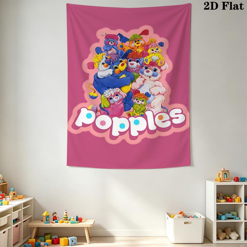 Popples Pattern Home Decor Tapestry, Wall Hanging, Decorative RV Wall Cloth.XGT0914183