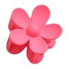 Flower Shape Hair Claw Non-slip Design Back Head Hair Clip Candy Color Plastic Hair Clamp Hair Accessory