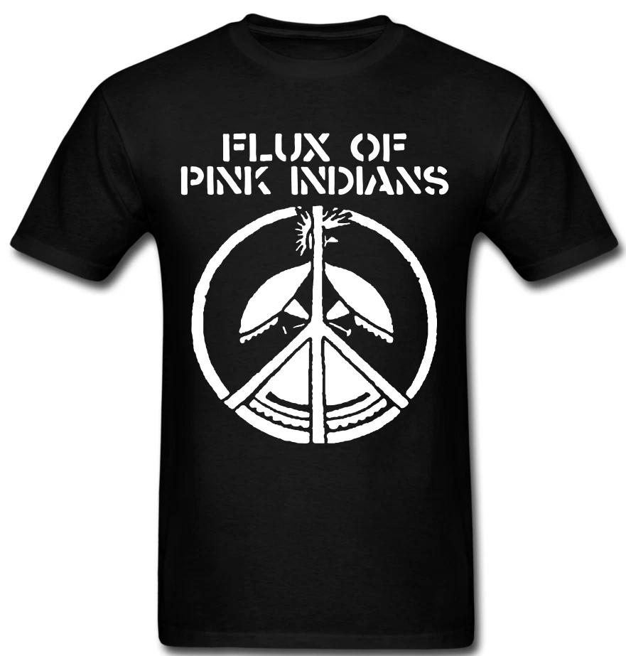 Flux of pink indians T shirt band Hardcore Punk Rock Anarcho S
