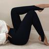 Ribbed Knit Leggings Women High Waist Cotton Fitness Basic Pants Casual All-Match Female Skinny Leggings