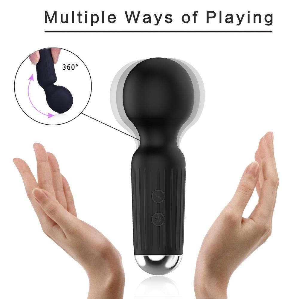 Mini AV Vibrator Leistungsstarke Fee Weibliche Persönliche Ganzkörper Massage Zauberstab Massager Elektrische