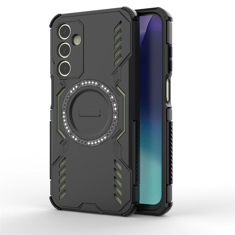 

Чехол для Samsung Galaxy A25 5G Для Samsung A25 5G Противоударный Магнитная Адсорбция Беспроводная Зарядка Крышка Для Чехла Samsung A25 5G Samsung A25 5G чёрный