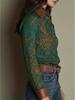 2025 Trendy Patchwork Women's Shirt