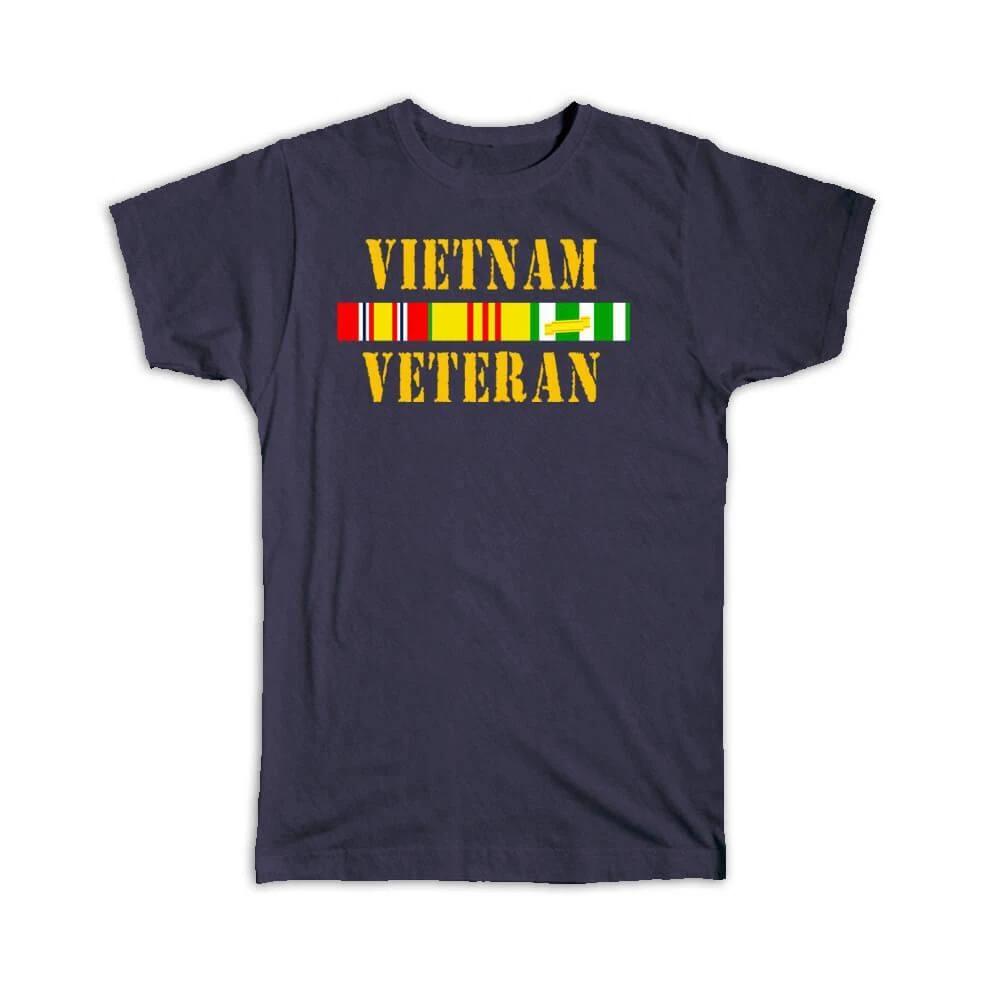 Gift T-Shirt : Vietnam Veteran For Father Grandpa In Memory Soldier Defender War 3XL