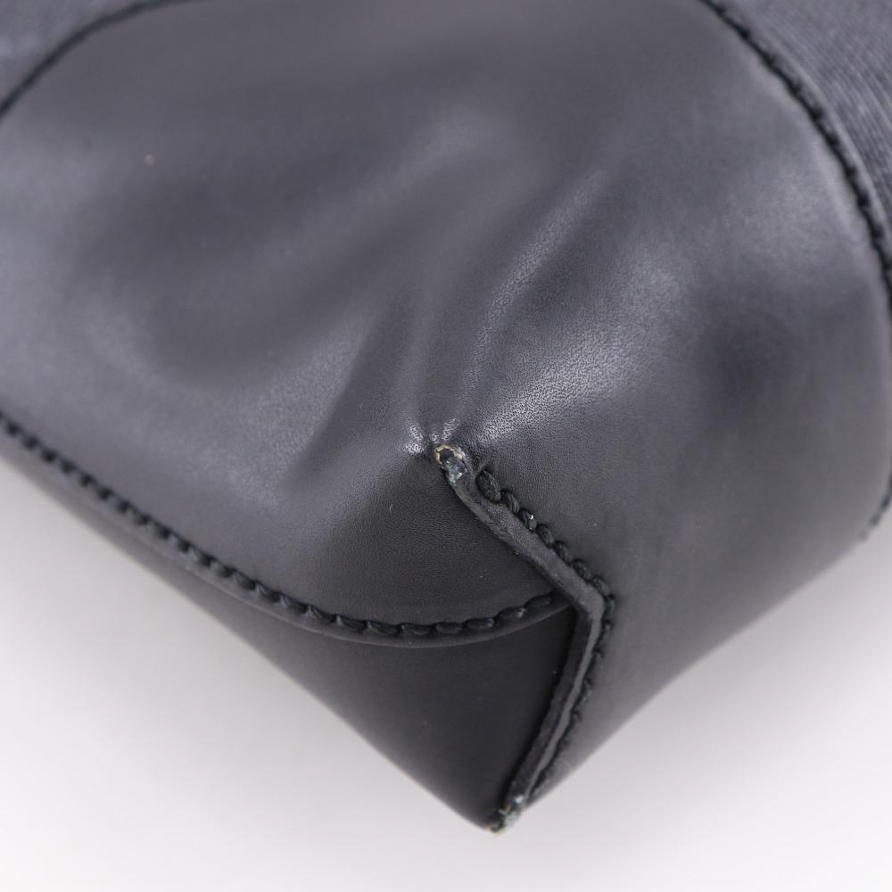 GUCCI Messenger bag Shoulder Bag 474139 black GG Supreme Canvas unisex Used