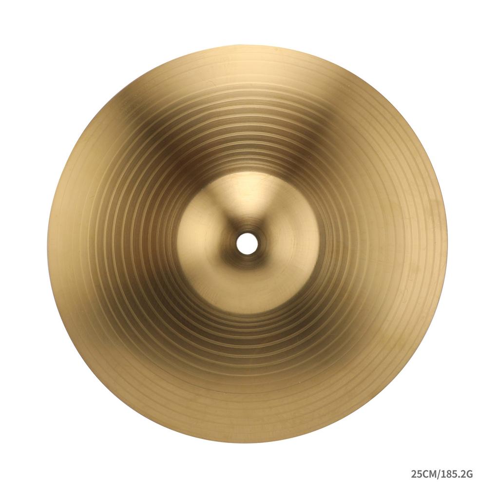 Copper Cymbal Percussion Instrument High Pitched Hanging Ding Ding Cymbal Band Drum Accessories Musical Cymbals Set