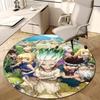 Personalized Dr. STONE Round Chair Office Rug - Perfect for Mat, Office Chair & More - Ideal Gift for Birthdays and Holidays