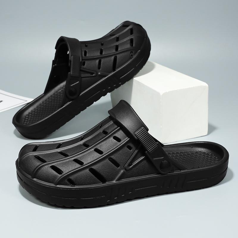 Shoes for Men Slippers for Men Sandals Soft and Comfortable Platform Shoes Wear-resistant Indoor and Outdoor Non-slip Unisex