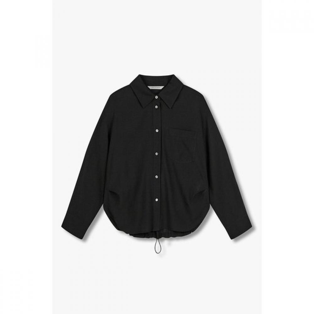 Vov Rayon Oversized Long Blouse  7155260003 white/S