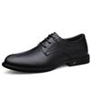Fashion Genuine Leather Mens Casual Shoes Classic Business Man Oxford Shoes New Trendy Formal Dress Footwear Wedding Dress Derby Shoes