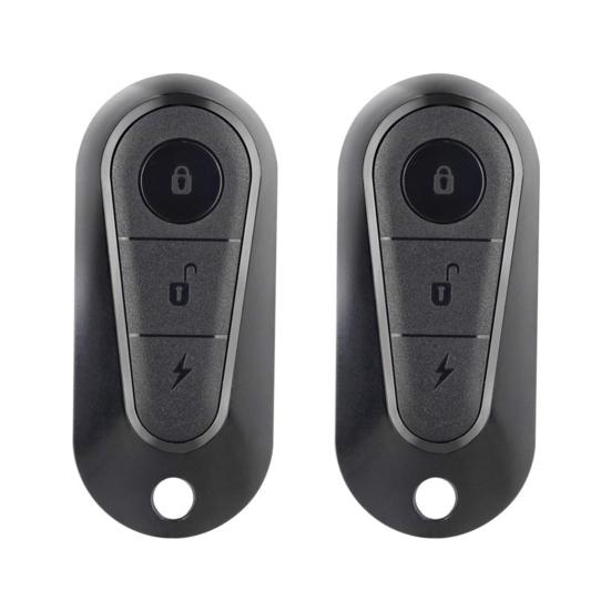 Universal 433MHz Remote Control Key for E-Bike Scooter 3 Button Wireless Copy Clone Key for Tailg Fast Efficient Garage Door Opener