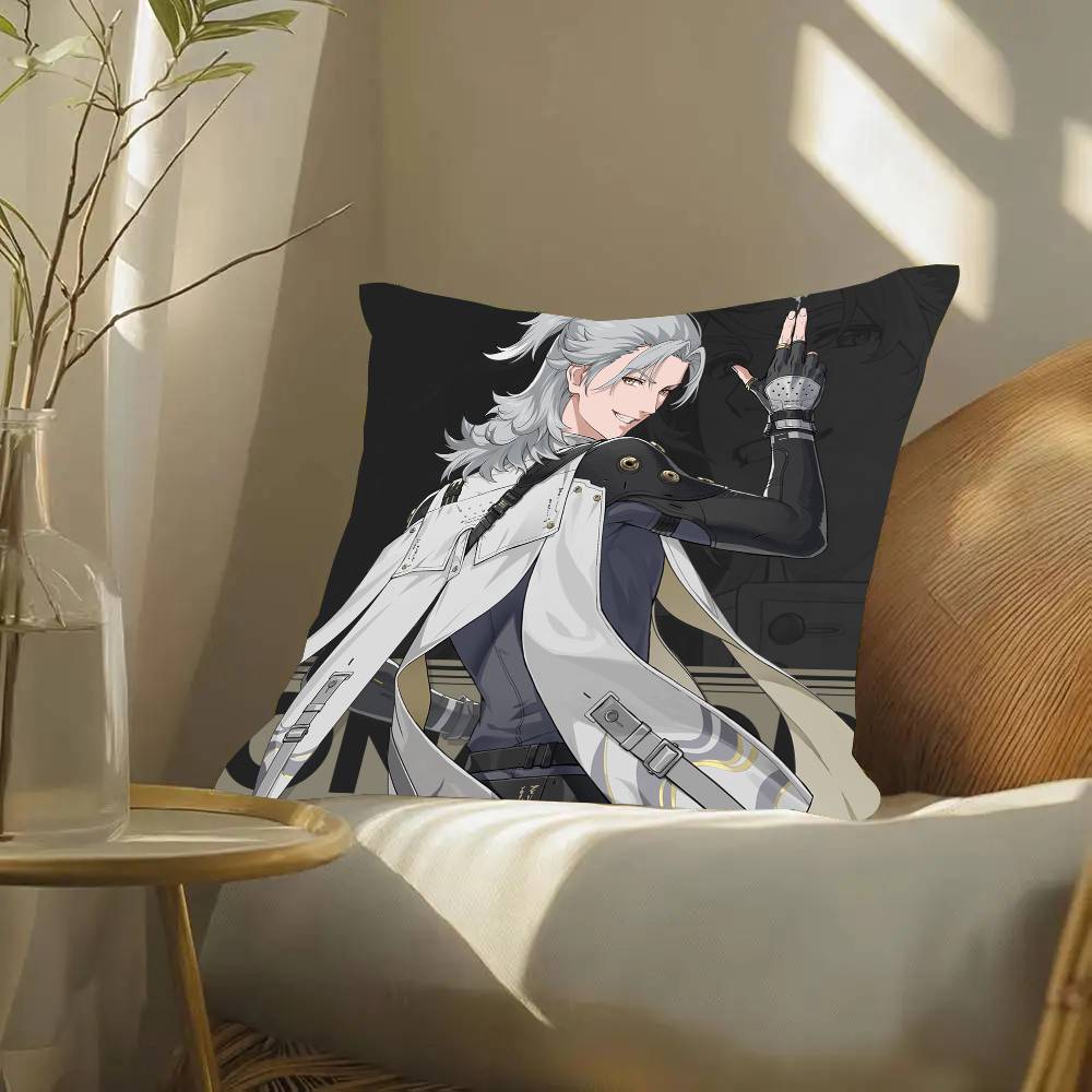 Aalto Game W-Wuthering Waves Pillow Case Fashion Square Pillowcase Bedroom Sofa Room Ins Decoration Leisure