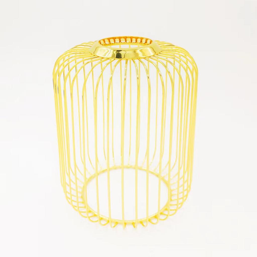 Stylish Retro Wrought Iron Mesh Lampshade