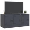 Vidaxl Szafka Pod Telewizor, Antracytowa, 99X39X44 Cm, Stalowa