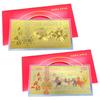 2026 Year of Horse Souvenir Card Blessing Chinese Lunar New Year Souvenir with Clear Case Red Packet for Gift Craft
