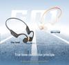 G01 Bone Conduction Bluetooth Earphones - Wireless, Lightweight, Ear-Hook Design for Running and Sports with Long Battery Life.