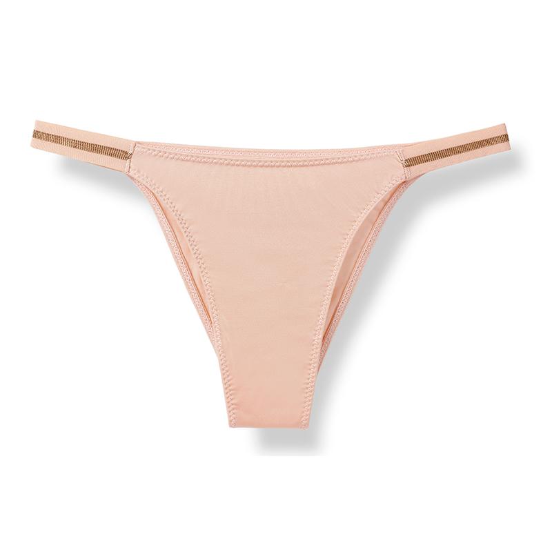 Sexy bequemer Herren-Tanga, Eisseide, nahtlos, elastisch, G-String, Herrenunterwäsche