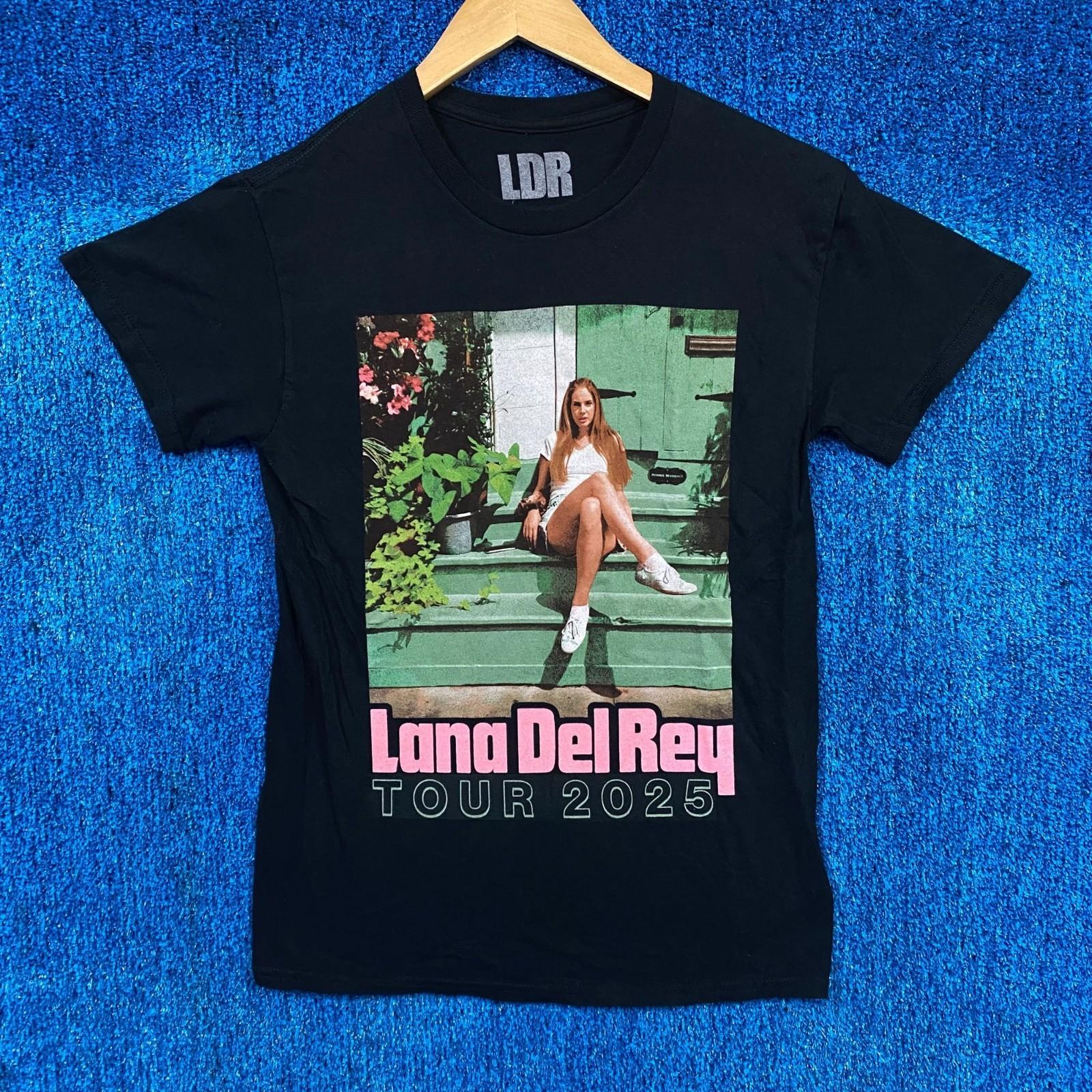 Lana Del Rey Tour 2025 T-shirt Size Small Unisex T-Shirt XXXL