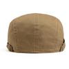 New Men Embroidery Flat Cap Summer Vintage Beret Visor For Male Fashion Casual Newsboy Hat Spring Autumn  Women Caps Adjustable