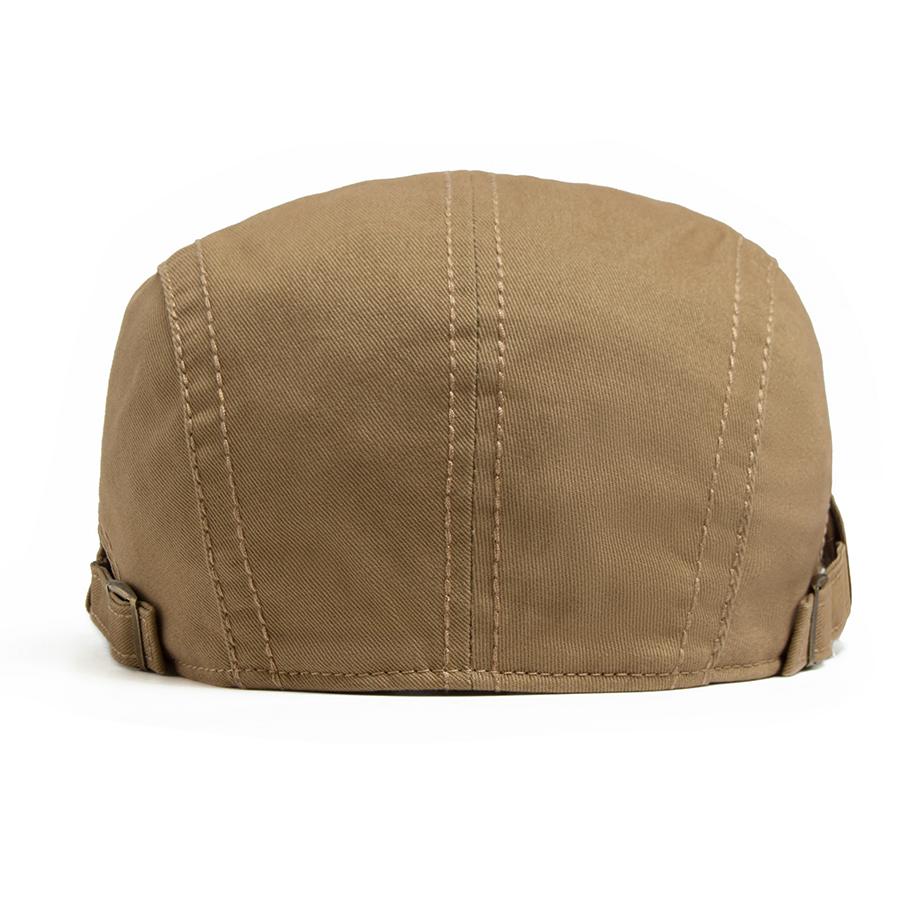 New Men Embroidery Flat Cap Summer Vintage Beret Visor For Male Fashion Casual Newsboy Hat Spring Autumn  Women Caps Adjustable
