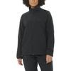 Salomon Mountain Flex Full Zip Breathable Long Sleeve Jacket Women jackets Deep-Black LC2299000