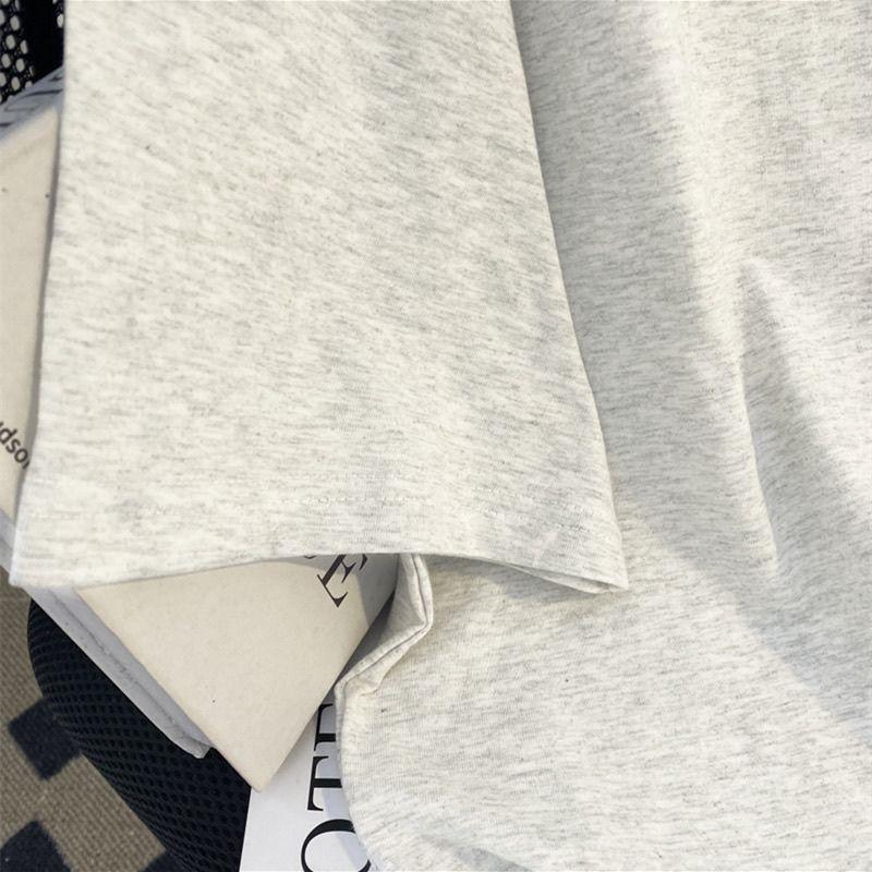 Sommer Damenmode Einfaches Kurzarm Lässiges Lockeres T-Shirt