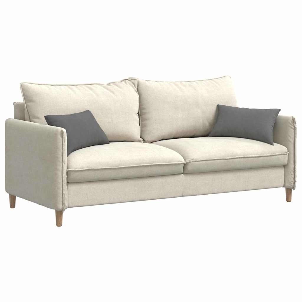 Sofa Cushions 2 Pieces Dark Grey 50 X 30 Cm Fabric