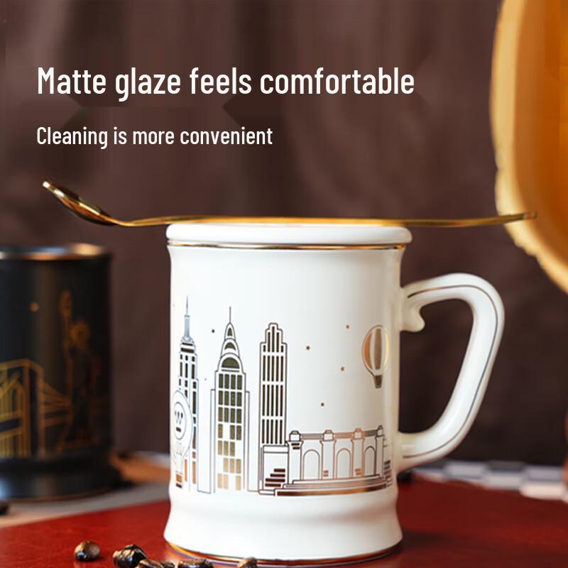 Westinghouse Ceramic Mug Gift Set with Lid