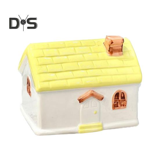 

Теплая керамическая коробка для салфеток, чехол для многоцелевой коробки для салфеток в стиле «милые современные домашние коробки для салфеток», украшение жёлтый