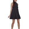 Mini Summer Dress - Urban Classics - A-LINE - High Neck - Sporty Armhole - Black