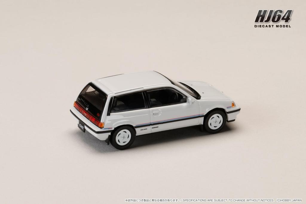 Honda Civic LATE EDITION White 1/64 (AT) VERSION/SPECIAL