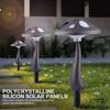 Waterproof Design Solar Powered Mushroom Lights Automatic Big Mushrooms Solar LED Mushrooms Weather Resistant Simulation Design