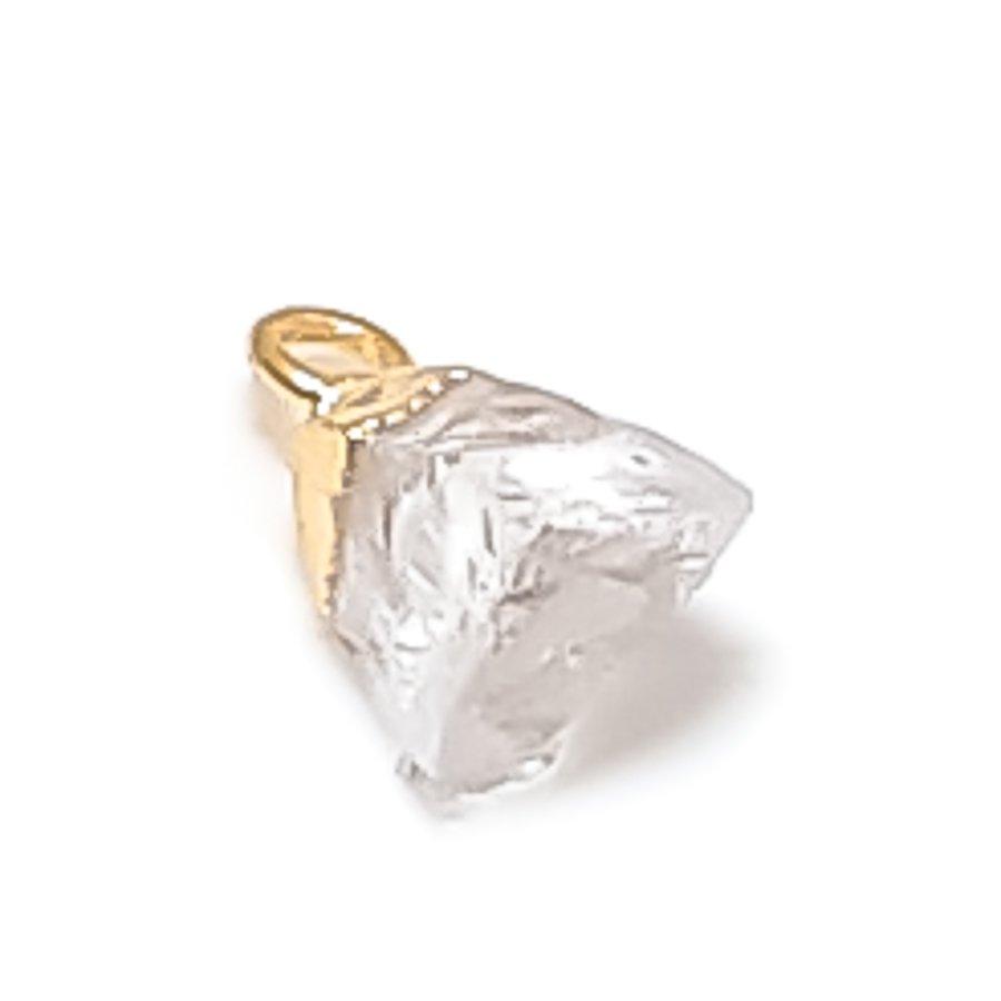 

Натуральный Кристалл Необработанный Драгоценный Камень 925 Стерлинговое Серебро Ювелирный Кулон 0.59 I8I46