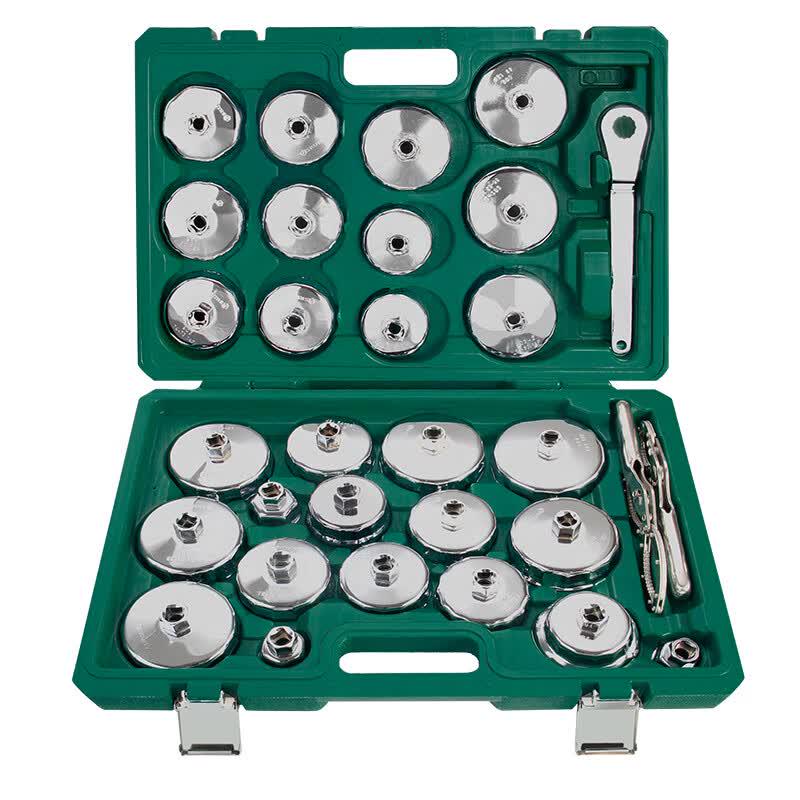 Xixing 31-Piece Cap-Type Oil Filter Wrench Set