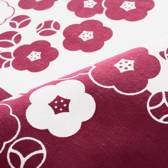 Some no Anbo Tenugui hand Pattern Cotton Tokuoka Fabric Made in Japan 35cm x 100cm (Japanese towel) "Peach Wine" Hand-dyed 100%